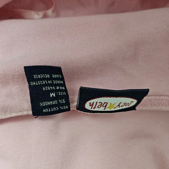 Zoey Beth Y2K Pink & Red Bandana Print Cropped Knit Halter Top Size Medium - Picture 5 of 6